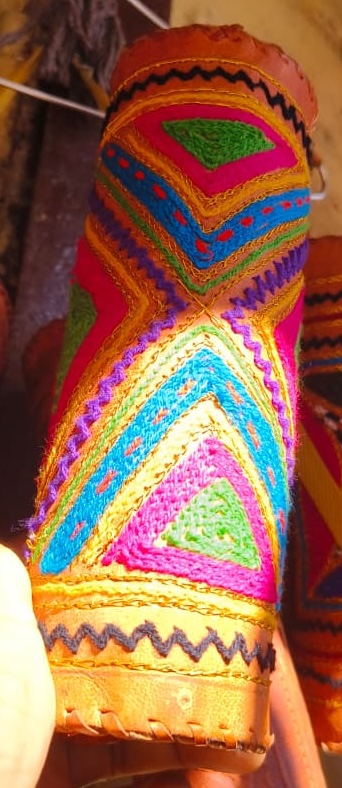 Colorful Embroidered Bottle Holder